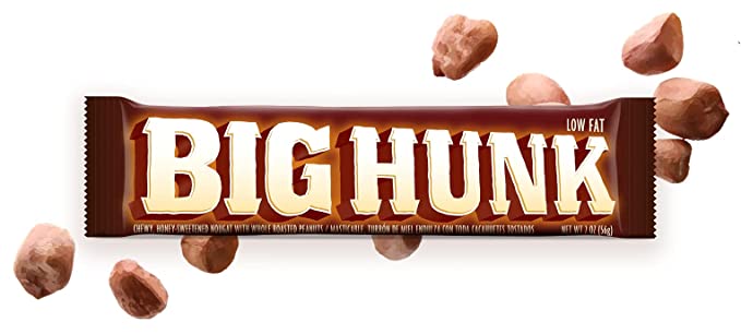 Annabelle's Big Hunk Candy Bar, 1.8-Ounce Bars (Pack of 24) - 070602739004