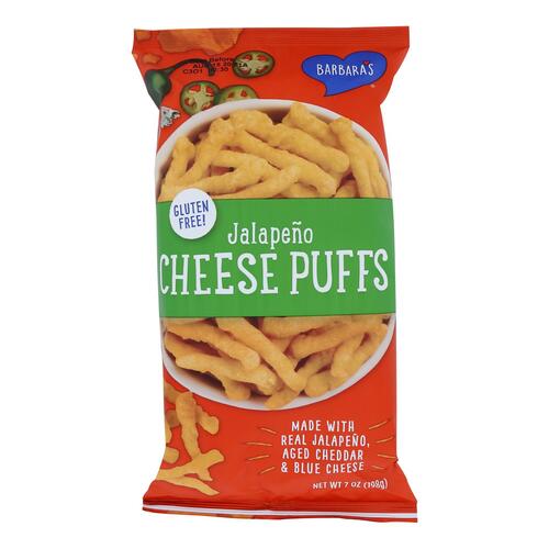 Jalapeno Cheese Puffs, Jalapeno - 070617000755
