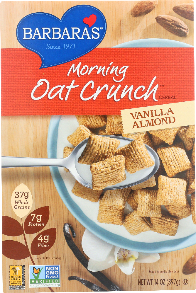 Vanilla Almond Morning Oat Crunch Cereal, Vanilla Almond - 070617206133
