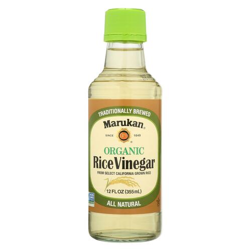 Marukan Organic Rice Vinegar - Case Of 6 - 12 Fl Oz. - 070641064129