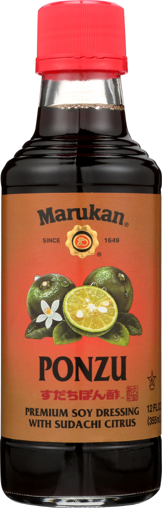 Marukan, Premium Ponzu Soy Dressing With Sudachi Citrus, Sudachi Citrus - 070641066208