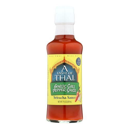 Taste Of Thai Garlic Chili Pepper Sriracha Sauce - Case Of 12 - 7 Oz. - 070650800039