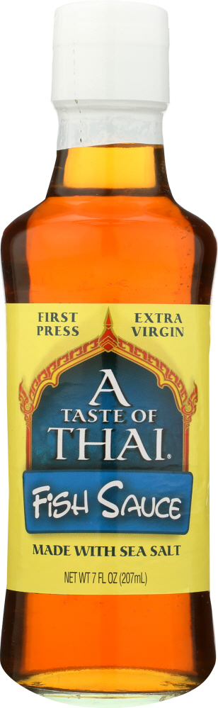 TASTE OF THAI: Fish Sauce, 7 oz - 0070650800077