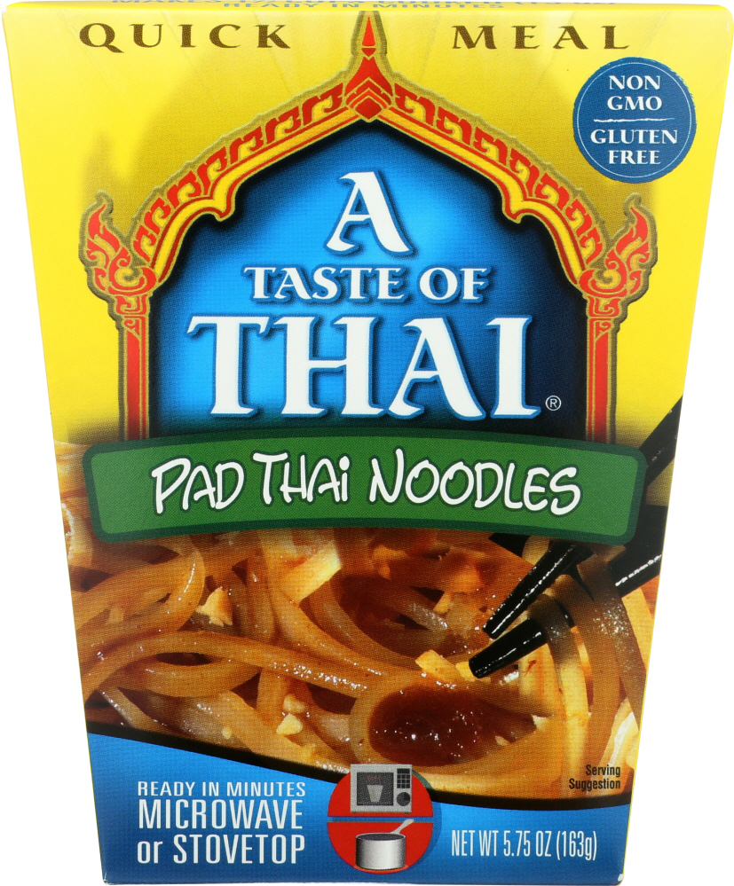 A TASTE OF THAI: Quick Meal Pad Thai Noodles, 5.75 oz - 0070650800763