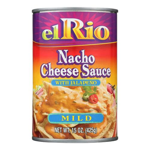 El Rio Nacho Cheese Sauce - Mild - Case Of 12 - 15 Oz. - 070670002420