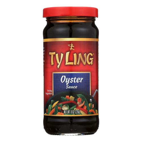 Ty Ling Oyster Sauce - Case Of 12 - 8 Oz - raw