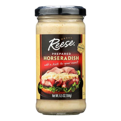 Reese Horseradish - Prepared - Case Of 12 - 6.5 Oz - 0070670004882