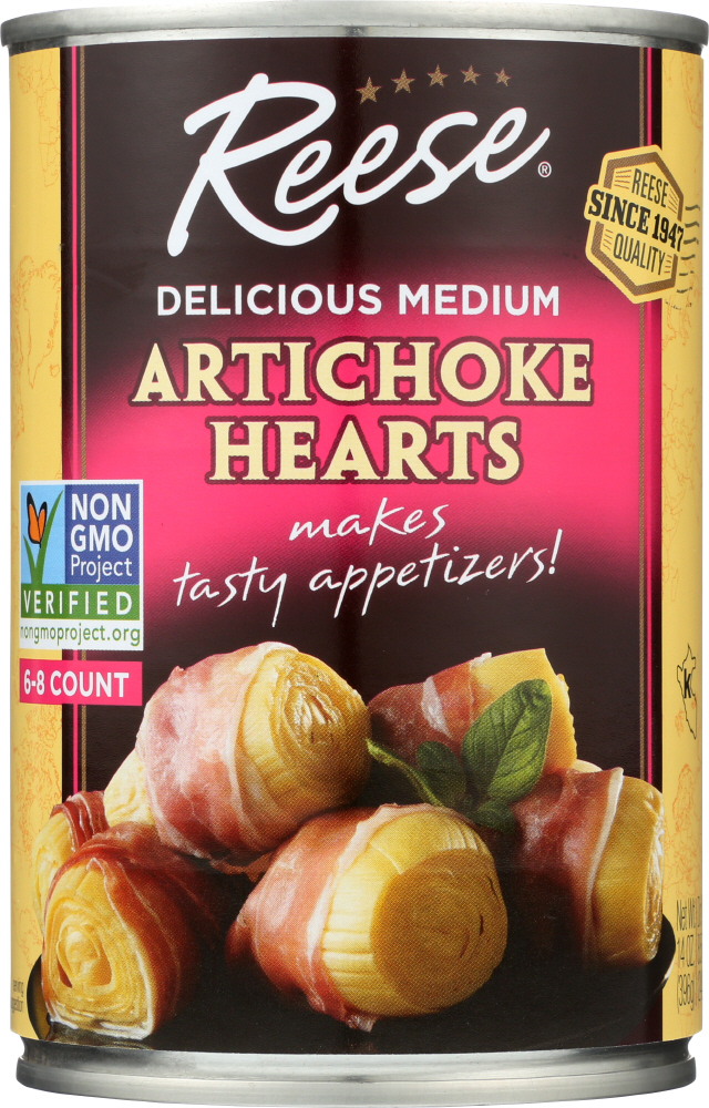 REESE: Artichoke Hearts Medium Size, 14 oz - 0070670005001