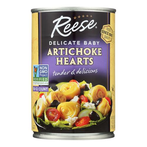 Reese Artichoke Hearts - Delicate Baby - Case Of 12 - 14 Oz. - 070670005384