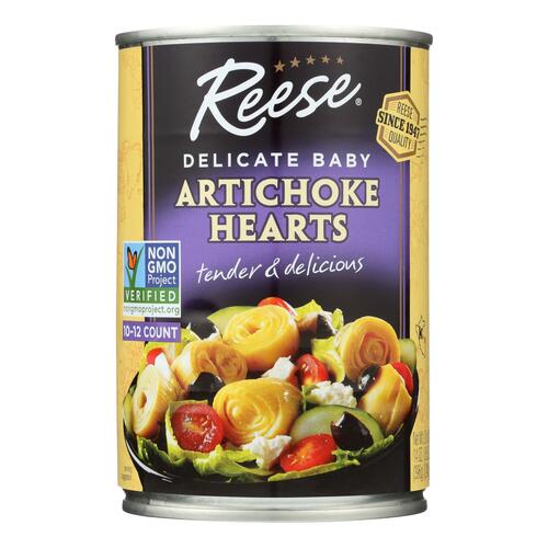 Reese Artichoke Hearts - Delicate Baby - Case Of 12 - 14 Oz. - 0070670005384