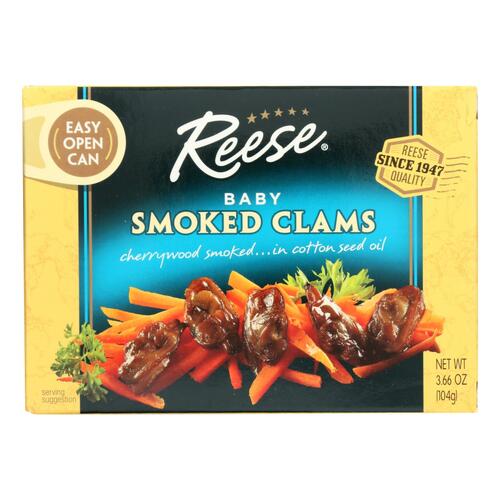 Reese, smoked baby clams - 0070670006251