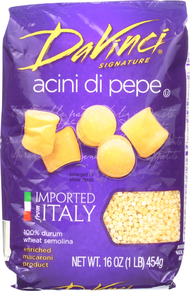 Acini Di Pepe Premium Real Italian Pasta - 070670007340