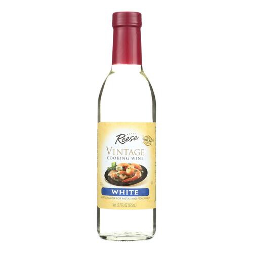Reese Cooking Wine - White - Case Of 6 - 12.7 Fl Oz. - creamy