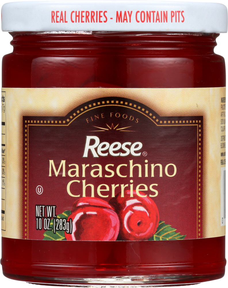 REESE: REESE: Maraschino Cherries, 10 oz - 0070670008873