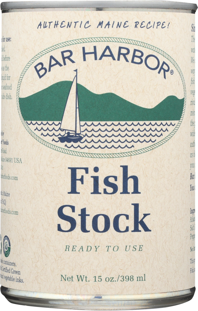 BAR HARBOR: All Natural Cooking Stock Fish, 15 Oz - 0070718000708