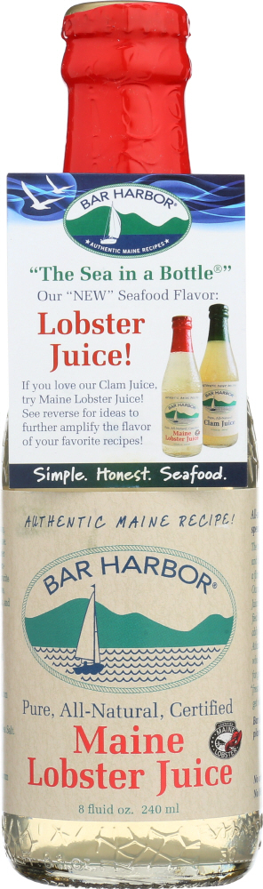 BAR HARBOR: Juice Maine Lobster, 8 oz - 0070718000883