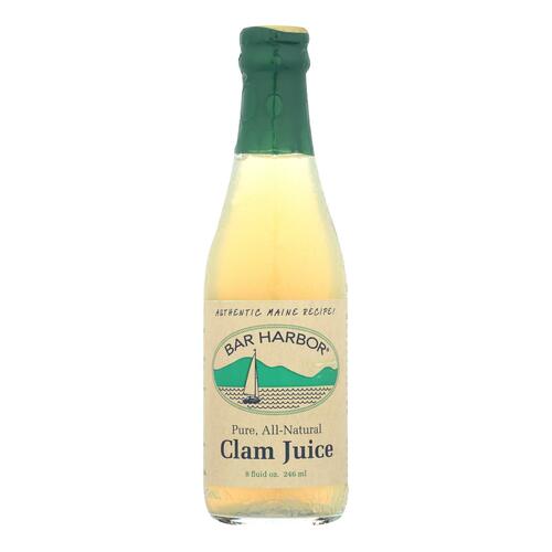 BAR HARBOR: Pure All Natural Clam Juice, 8 Oz - 0070718000920