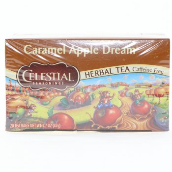 Celestial seasonings, herbal tea, caramel apple dream - 0070734527449