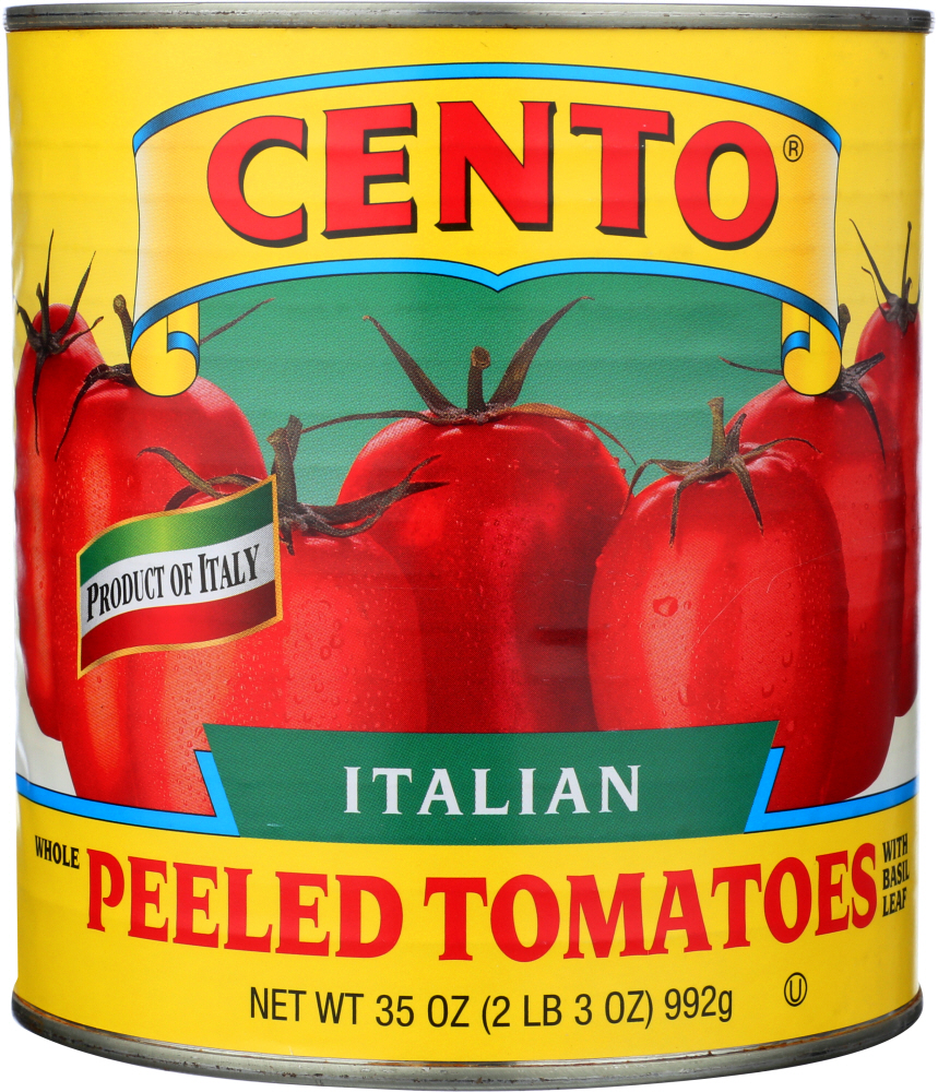 CENTO: Italian Peeled Tomatoes, 35 Oz - 0070796400063