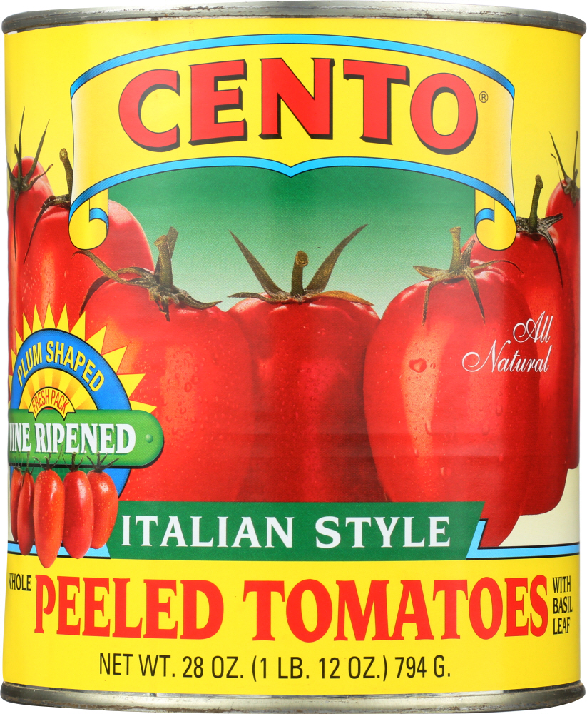 CENTO: Italian Style Peeled Tomatoes, 28 oz - 0070796400070