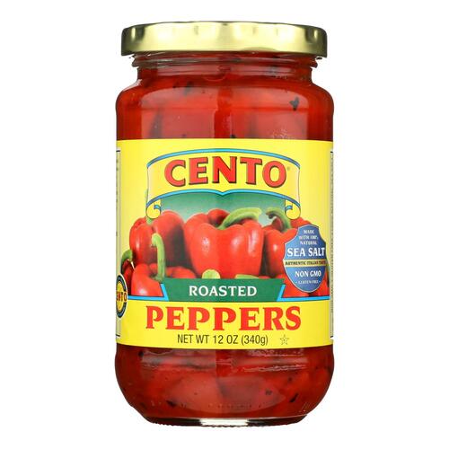Cento Peppers, Roasted Peppers - Case Of 12 - 12 Oz - 070796600289