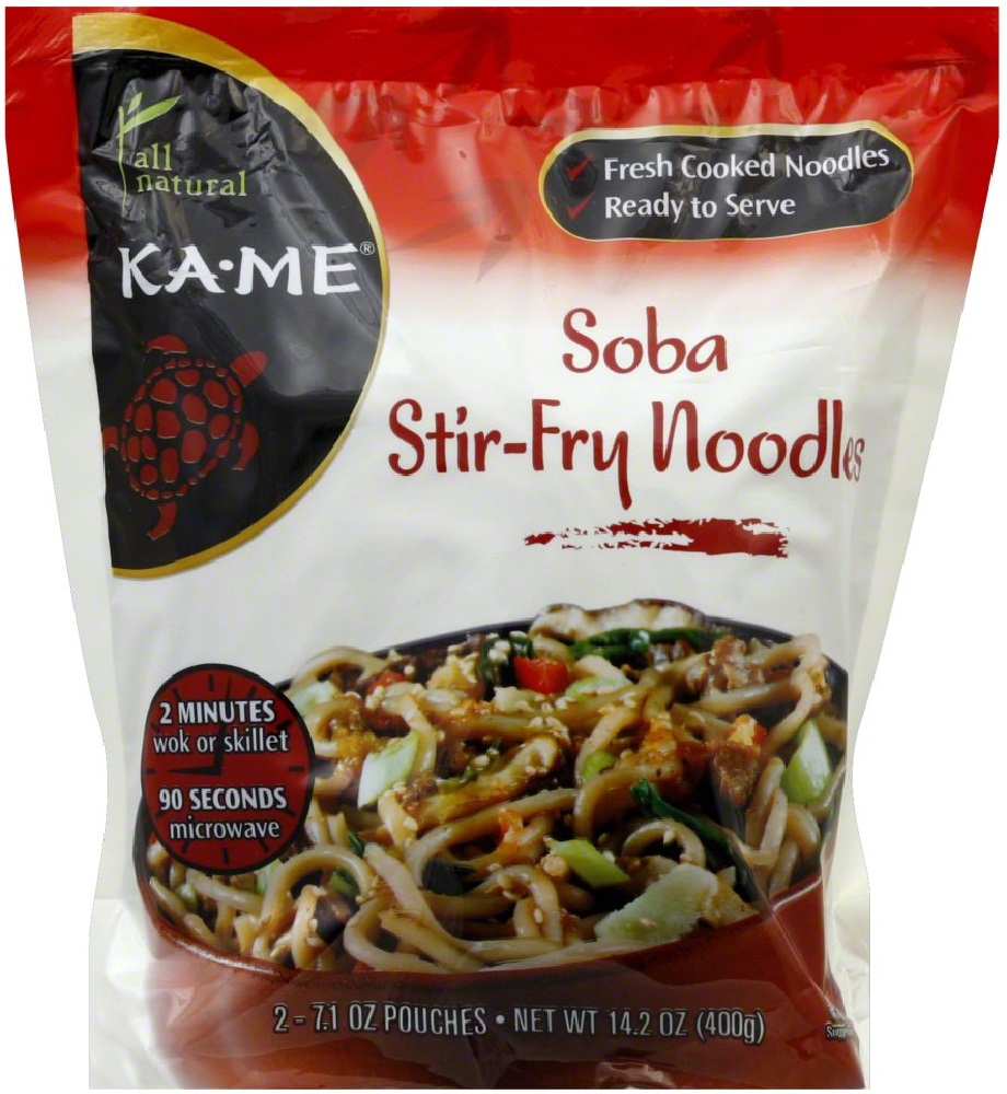 KA-ME: Soba Stir Fry Noodles, 14.2 oz - 0070844705584