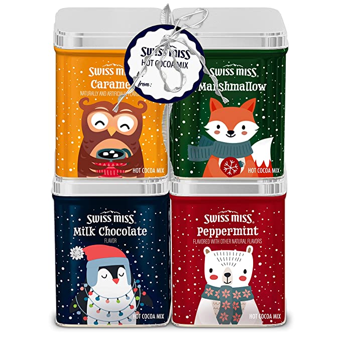 Swiss Miss Gift Pack Tins Woodland Characters, 5.52 Oz - 070920485249