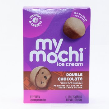 Double chocolate mochi ice cream, double chocolate - 0070934996038