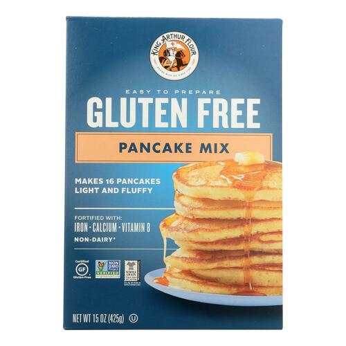 King Arthur Pancake Mix, 6 Per Case, 15 Ounce - diced
