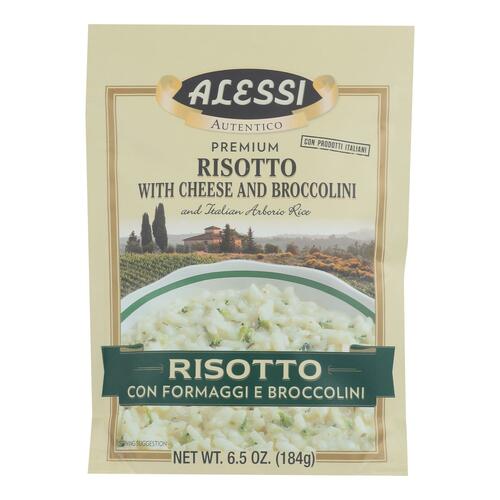 Alessi - Risotto - Cheese And Brocollini - Case Of 6 - 6.5 Oz. - 071072003152