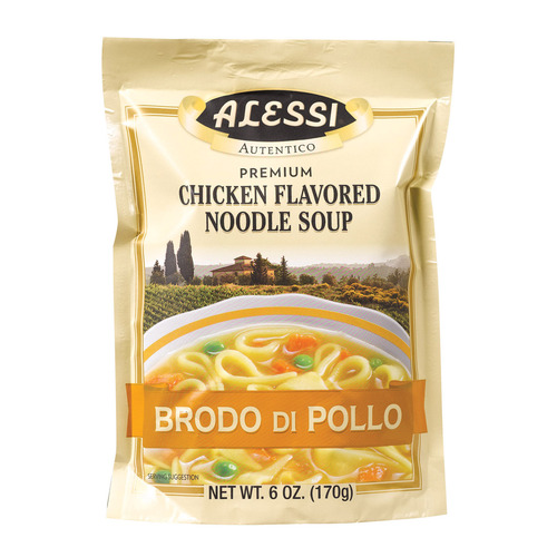 Alessi - Noodle Soup - Chicken - Case Of 6 - 6 Oz. - pasta