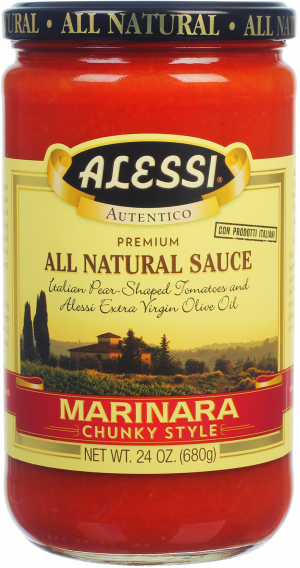 ALESSI: Chunky Marinara Sauce, 24 oz - 0071072004012