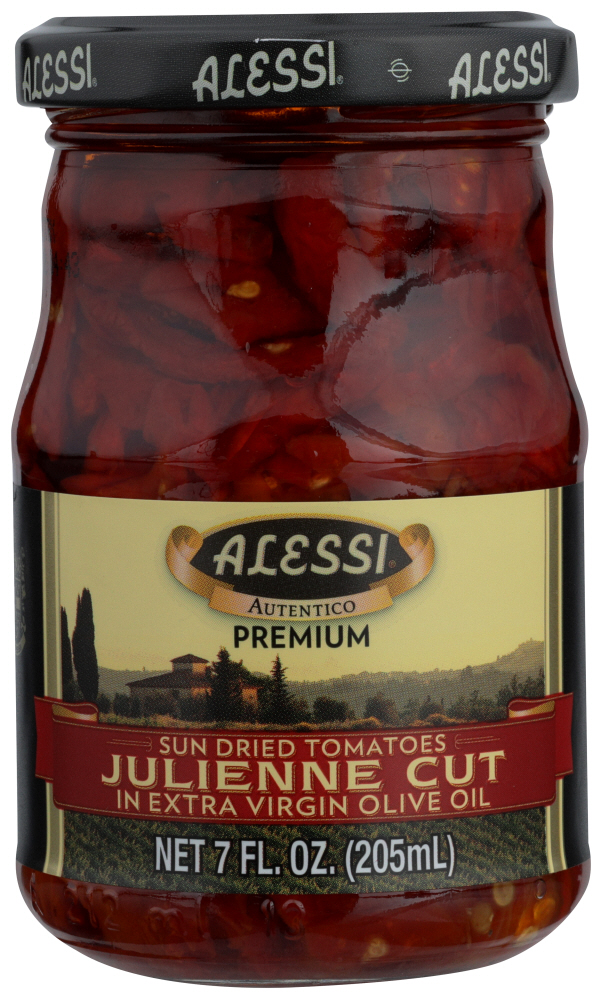 ALESSI: Premium Sun Dried Tomatoes Julienne Cut, 7 oz - 0071072012192
