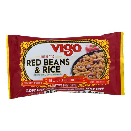 VIGO: Authentic Red Beans & Rice New Orleans Recipe, 8 oz - 0071072012901