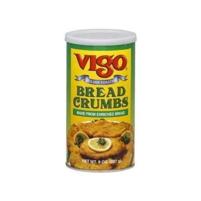  Vigo Bread Crumbs Golden Toasted 8 OZ (Pack of 1)  - 071072013656