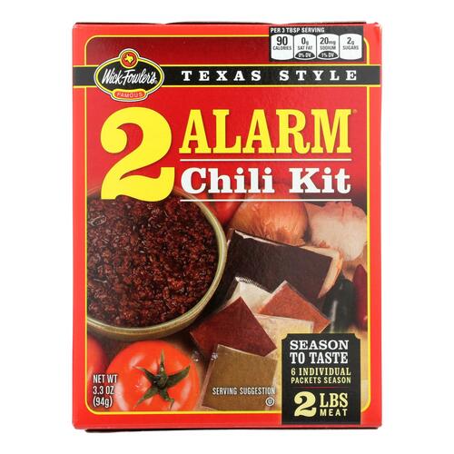 Texas style chili kit - 0071092000209