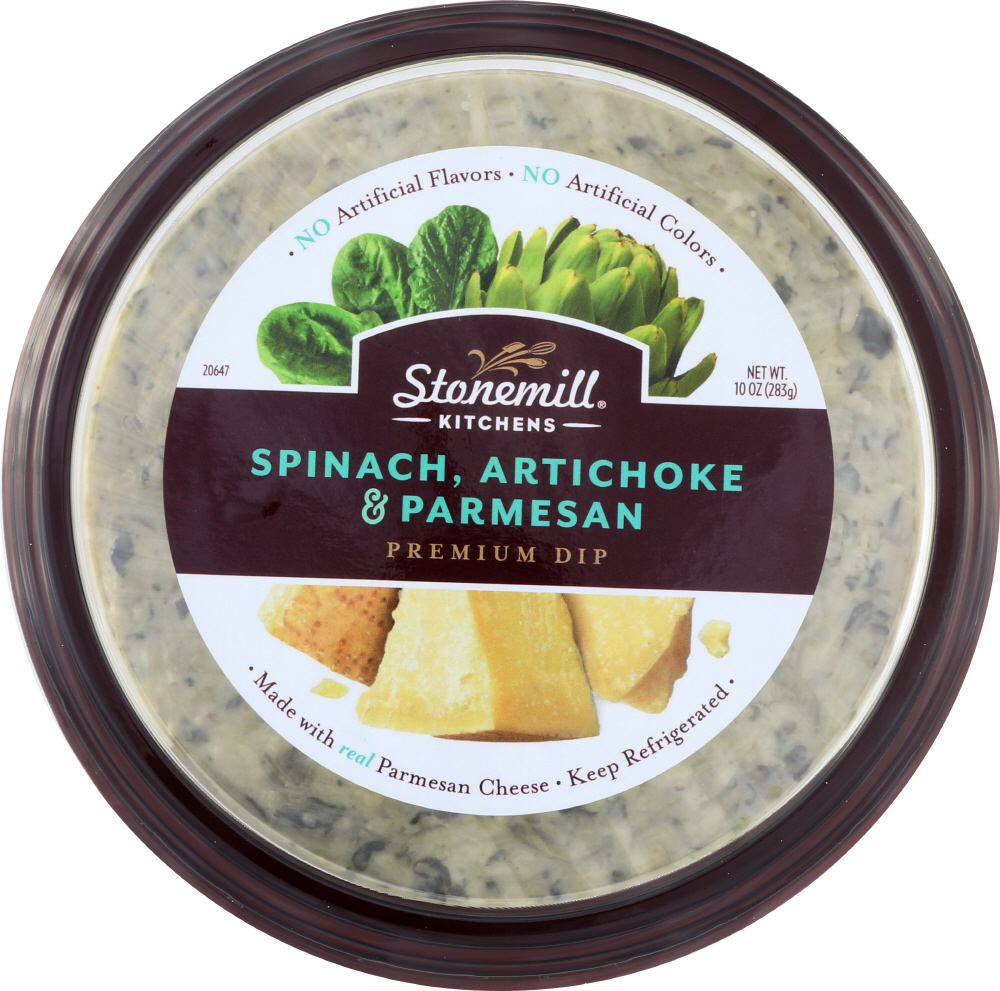 Spinach, Artichoke & Parmesan Premium Dip, Spinach, Artichoke & Parmesan - 071117180329