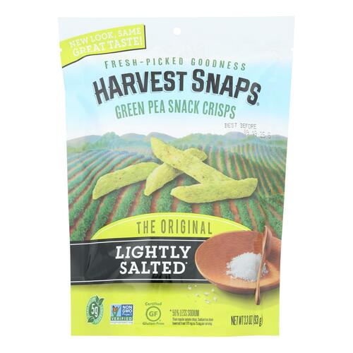 Calbee Snapea Crisp - Snapea Crisps - Lightly Salted - Case Of 12 - 3.3 Oz. - 0071146002456