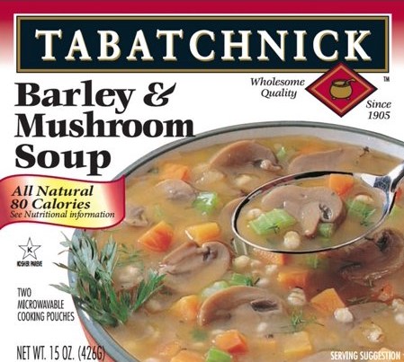 TABATCHNICK: Barley and Mushroom Soup, 15 oz - 0071262294865