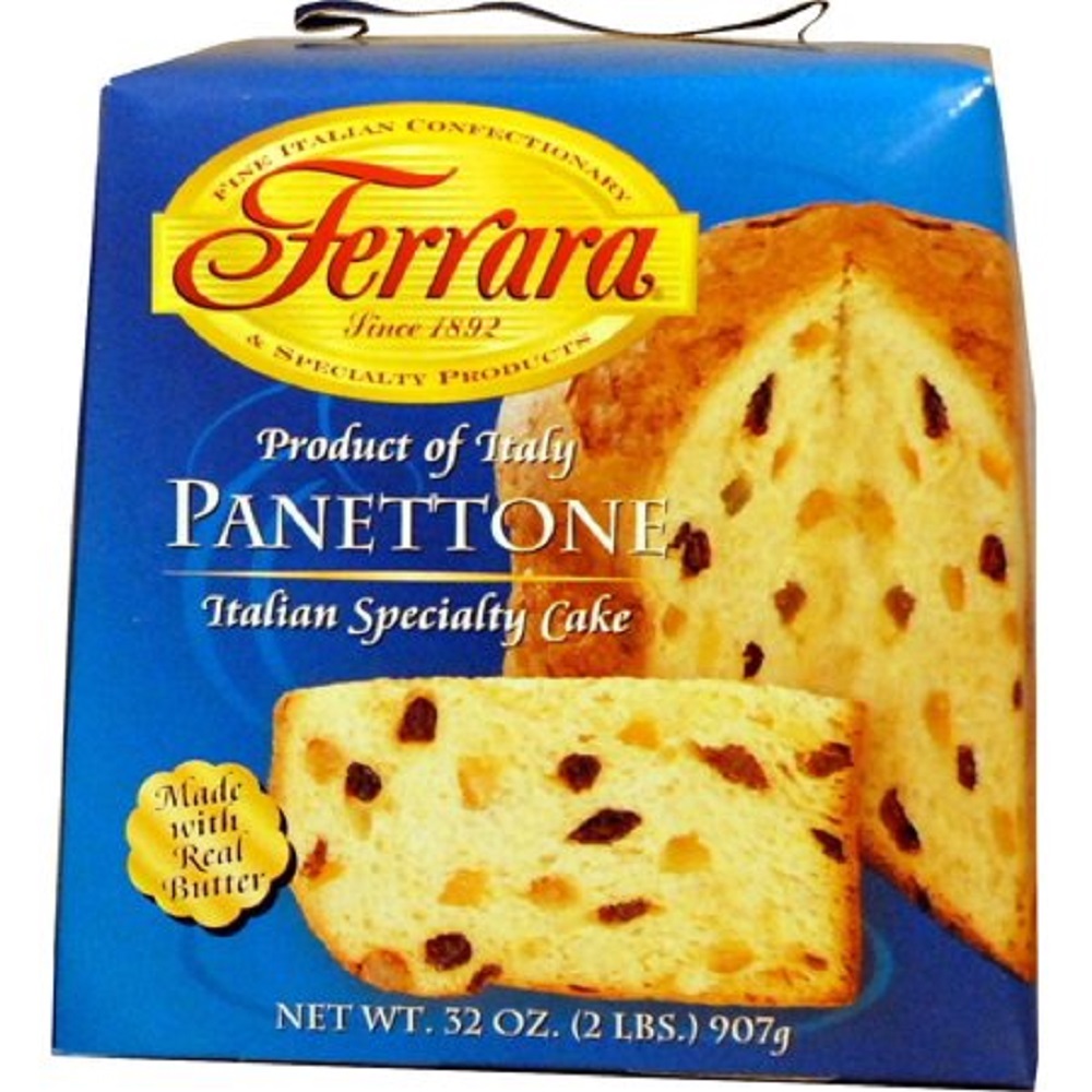 FERRARA: Panettone Italian Specialty Cake, 32 oz - 0071403009525