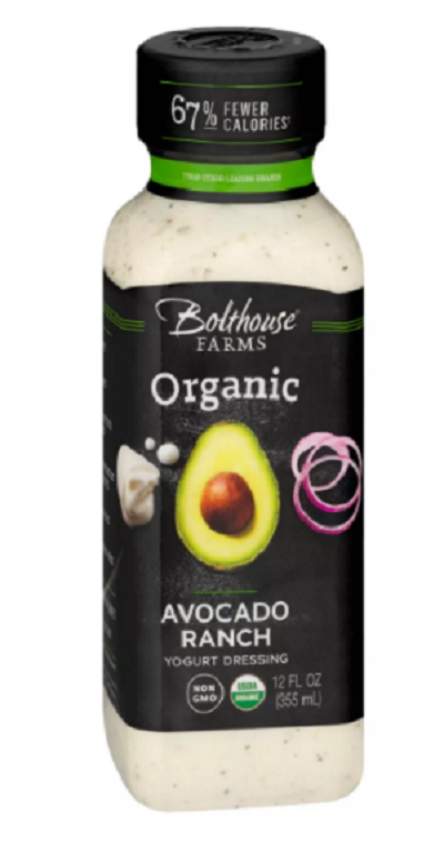 Organic Avocado Ranch Yogurt Dressing - 071464019457
