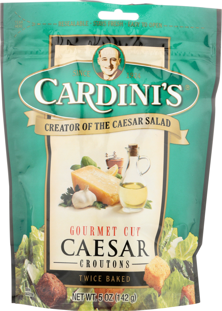 Caesar Gourmet Cut Croutons, Caesar - trebor