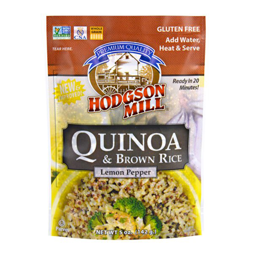HODGSON MILL: Gluten Free Quinoa & Brown Rice Lemon Pepper, 5 Oz - 0071518000721