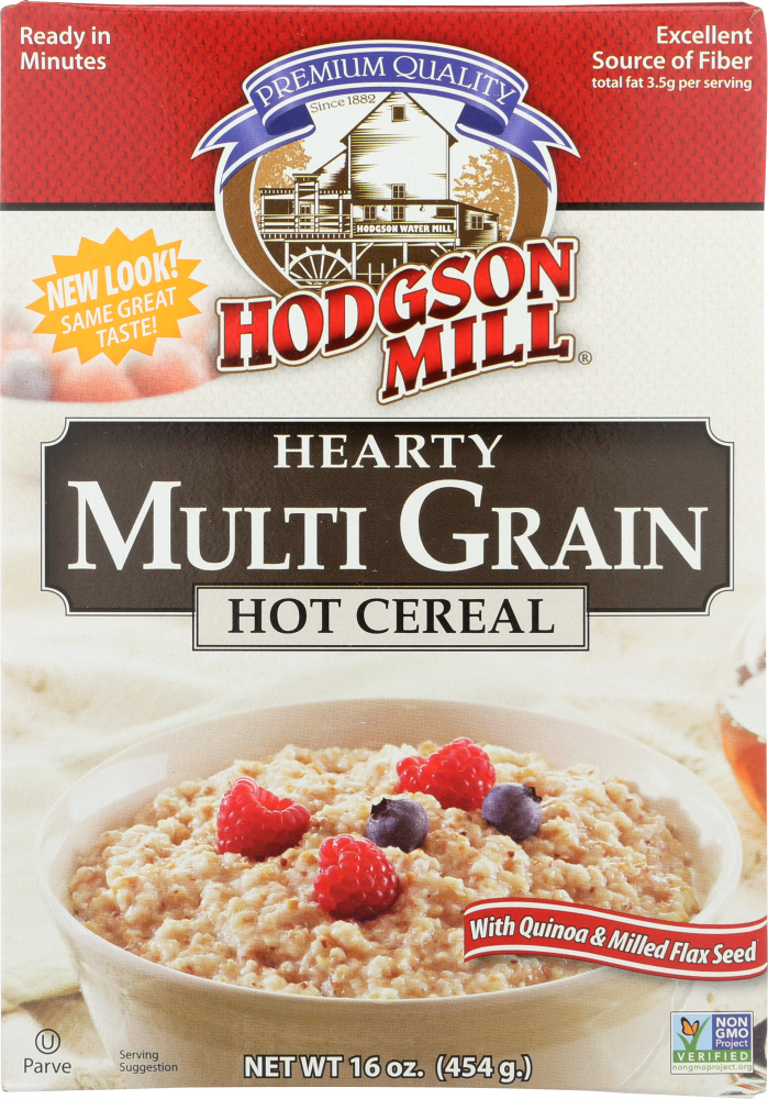 HODGSON MILL: Multi Grain Cereal with Quinoa & Flax, 16 oz - 0071518010447