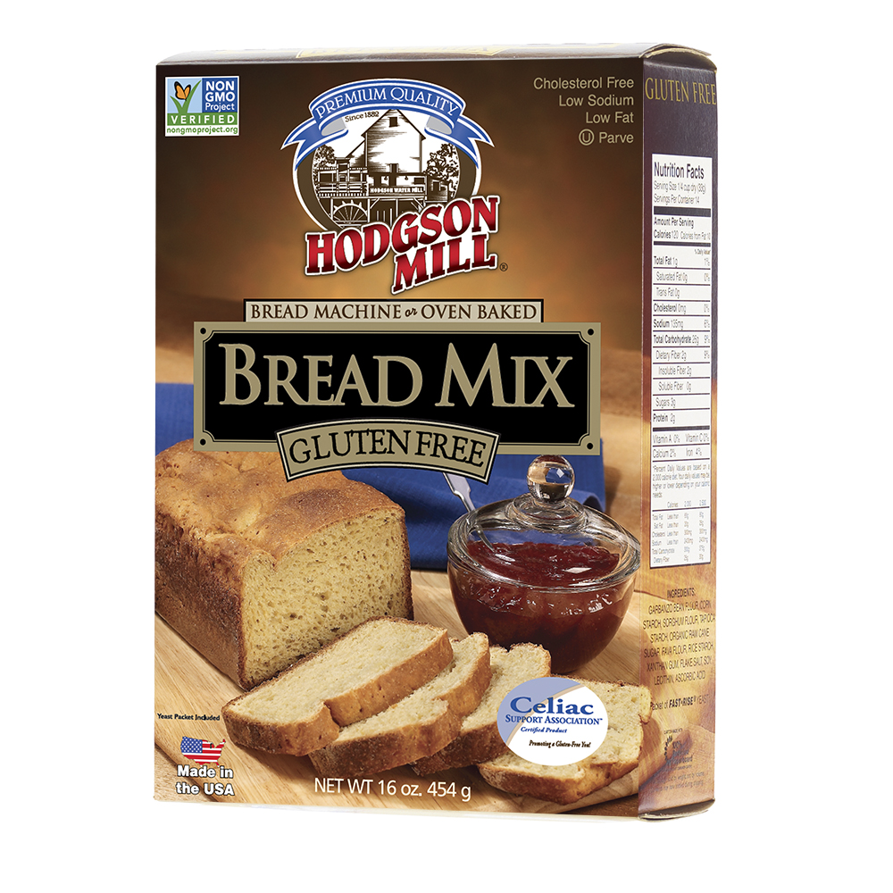 HODGSON MILL: Gluten Free Bread Mix, 16 oz - 0071518021207