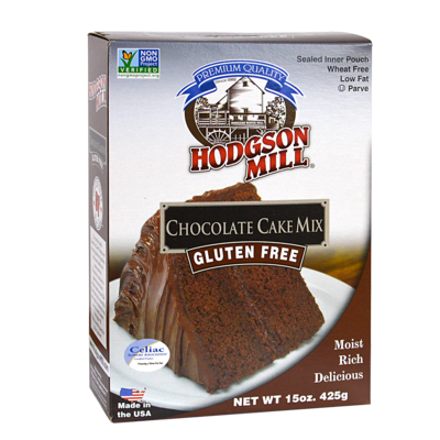 HODGSON MILL: Chocolate Cake Mix Gluten Free, 15 oz - 0071518021351
