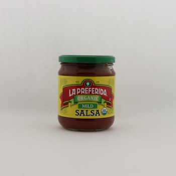 La preferida, organic salsa, mild - 0071524159031