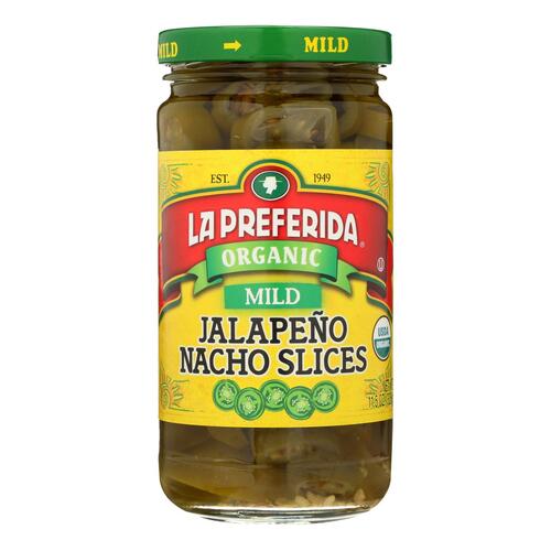 La Preferida's Organic Mild Jalapeno Nacho Slices - Case Of 12 - 11.5 Oz - 0071524159239
