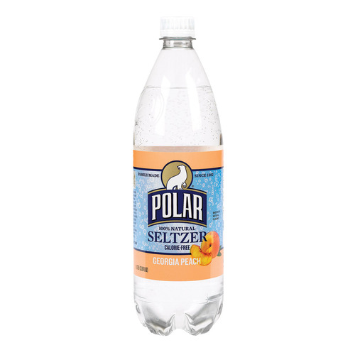 Polar Beverages Seltzer - Georgia Peach - Case Of 12 - 33.8 Fl Oz - 0071537020380
