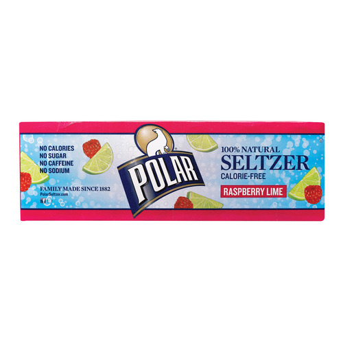 Polar Beverages Seltzer - Raspberry - 12 Pk - 12/12 Fl Oz - 071537201307